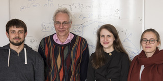 Portraits of Andreas Fischer, Prof. Frithjof Anders, Dr. Natalie Jäschke, and Iris Kleinjohannn